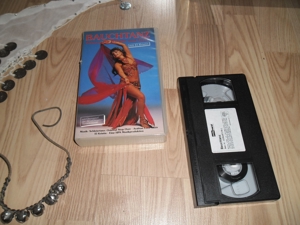 Bauchtanz Kostüm Hüfttuch Münzgürtel & VHS Video in Top Zustand! Bild 7