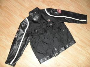 Kinder Jacke Cool Lederlook Motor Wear Gr.164 von FEEL.X