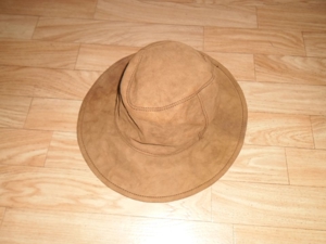 Damen Echtes Leder Hut & Russische Mütze mit Fellrandgestrickte Bild 10