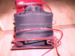2x Schöne Damen Handtasche in Rote Farben In Top Zustand wie Neu! Bild 6