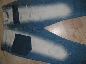 2x Sexy Hüfte 7/8 Jeans Hell/Dunkelblau Hose Gr.29 von JOY wNeu! Bild 12