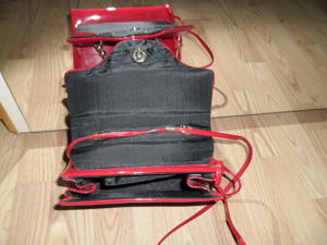 2x Schöne Damen Handtasche in Rote Farben In Top Zustand wie Neu! Bild 7