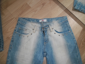 2x Sexy Hüfte 7/8 Jeans Hell/Dunkelblau Hose Gr.29 von JOY wNeu! Bild 10