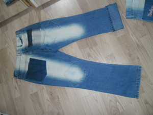 2x Sexy Hüfte 7/8 Jeans Hell/Dunkelblau Hose Gr.29 von JOY wNeu! Bild 15