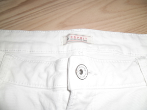 Damen Weiß 7/8 Esprit Jeans Gr.40 (25) wie Neu! Bild 3