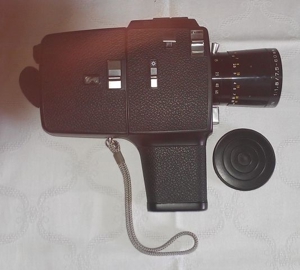 Filmkamera Super 8, Rollei SL83 m. Leder-Koffer + Halogen-Filmleuchte Bild 3