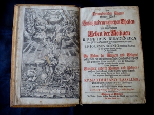 2 x religiös, Augsburg Dillingen 1731, altes Gemälde sig.