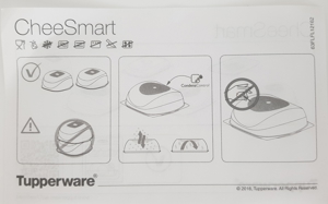 Tupperware CheeSmart (KäseMaX) Aufbewahrungs Dose_NEU Bild 3