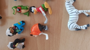 Kinder Mini Spielfiguren: Dinos-Tiere-Miki Mouse-Donald Bild 6
