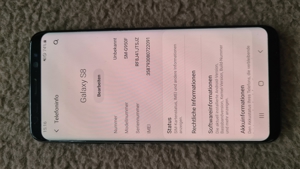 Samsung Galaxy S8_SAR 0,32_inkl. 360  Schutzhülle_NEUWERTIG Bild 11