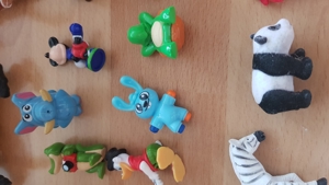 Kinder Mini Spielfiguren: Dinos-Tiere-Miki Mouse-Donald Bild 5