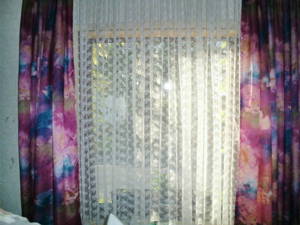 2 Sets Vorhänge, bestehen jeweils aus 2 Schals und 1 Store, Bild 1