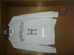 Harry Potter Sweatshirt Pulli Gr.S/6/34-36 Hogwarts Alumni grau