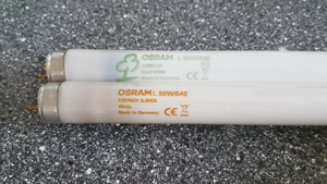 2 Leuchtstoffröhren OSRAM L58W/840 und L58W/640 White 150 cm Bild 2