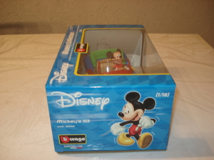 Altes Sammlermodell Bburago Disney Collection Mickey`s 113 1:18 OVP Bild 3