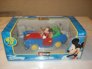 Altes Sammlermodell Bburago Disney Collection Mickey`s 113 1:18 OVP Bild 1