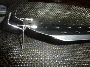 Brätereinsatz- oval NEU 36,5cm lang, evt für Gänsebräter, beste Qualität Edelstahl Bild 4