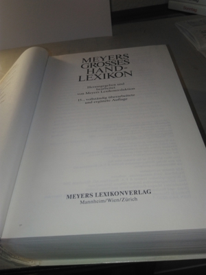 Meyers Grosses Hand Lexikon - 1989 Bild 5
