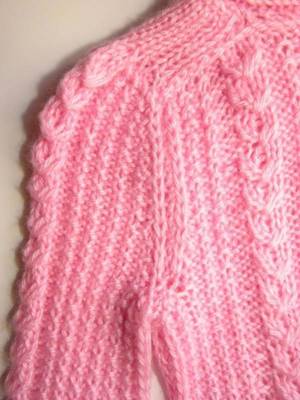 Wunderschöne gestrickte Jacke Bild 3