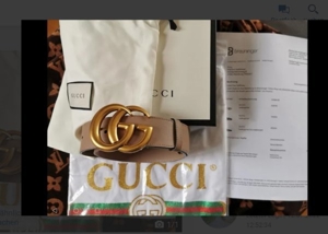 Gucci Gürtel Belt Damen Bild 2