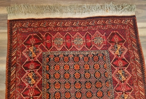 Afschari Orient Teppich Nomaden Tribal Rug Läufer Turkmen Persien Bild 4