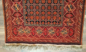 Afschari Orient Teppich Nomaden Tribal Rug Läufer Turkmen Persien Bild 5