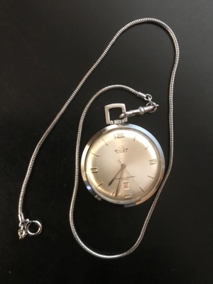 Herren-Taschenuhr von Buler 21-Jewels  Bild 3