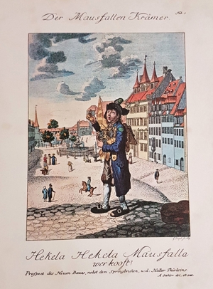 8 Kupferstiche koloriert historische Berufe Kostüm Nürnberg Trachten Tracht Kleid Bild 5