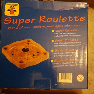 Super Roulette Spiel von LONGFIELD GAMES. Preis oder Tausch verhandelbar. Bild 4