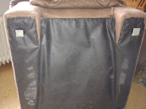verschenke Leder Sessel braun Domino 4260WO26 von "Segmüller"- gebraucht Bild 5