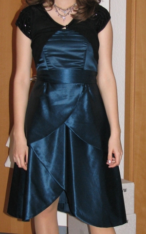 Cocktail Kleid Party Silvester Abiball Tanzstunde Ball Abendkleid Bild 1