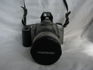 Spiegelreflex Kamera Canon EOS 300 M mit Voigtländer Zoom Bild 3