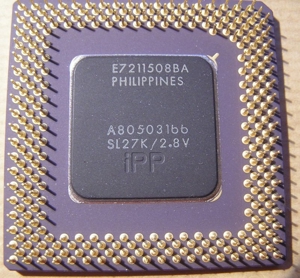 Prozessor Pentium f. Sammler - Intel CPU 166 MHz Bild 2
