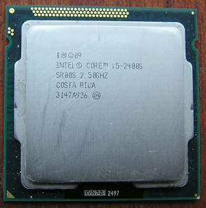 Prozessor i5-2400S Quad 4x2,50 GHz - LGA 1155 - CPU 65W Bild 1