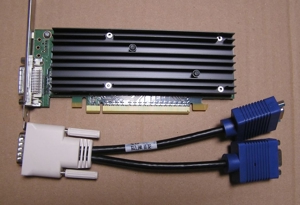 Grafikkarte NVS 290 NVIDIA / NVS290 mit DMS-59 Kabel Bild 1