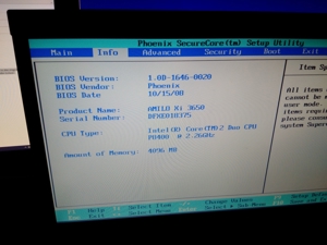 2x FujitsuSiemens Laptop Amilo XI3650 + div. Ersatzteile Bild 9