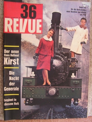 Vintage Zeitschrift Revue vom September 1962 - Antike Hefte - Hefte der 60er Jahre Bild 3