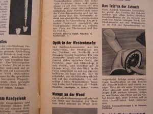 Vintage Zeitschrift Revue vom September 1962 - Antike Hefte - Hefte der 60er Jahre Bild 8