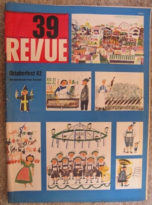 Vintage Zeitschrift Revue vom September 1962 - Antike Hefte - Hefte der 60er Jahre Bild 6