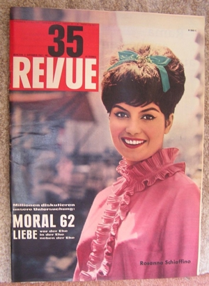 Vintage Zeitschrift Revue vom September 1962 - Antike Hefte - Hefte der 60er Jahre Bild 2
