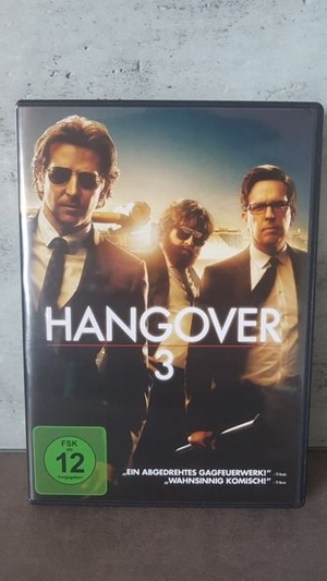 # Hangover 3 - Komödie - Bradley Cooper - DVD 2013 - Top Zustand!