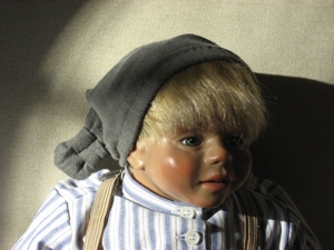 "Bauernkind" Künstlerpuppe Sammlerpuppe von Kristin Schramm Bild 6
