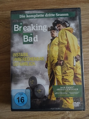 [inkl. Versand] Breaking Bad - Die komplette dritte Season [4 DVDs] Bild 1