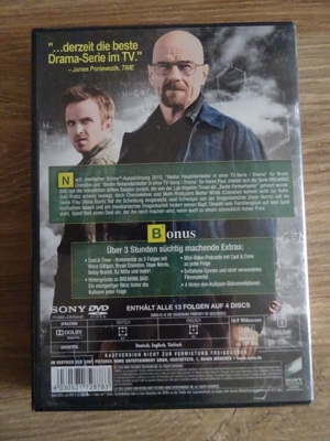 [inkl. Versand] Breaking Bad - Die komplette dritte Season [4 DVDs] Bild 2