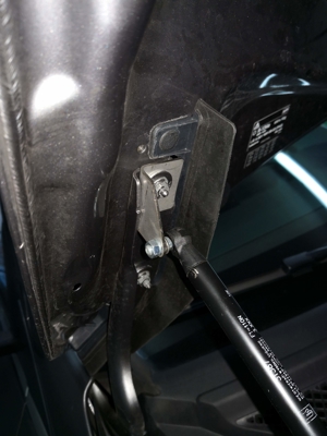 Haubenlift, Motorhaube Dämpfer Edelstahl W246 B-Klasse W245G neu Bild 6