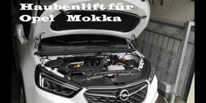 Opel Mokka Haubendämpfer Haubenlift, Motorhaube Dämpfer Edelstahl Bild 1
