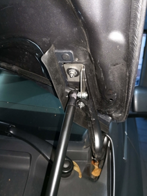 Haubenlift, Motorhaube Dämpfer Edelstahl W246 B-Klasse W245G neu Bild 3