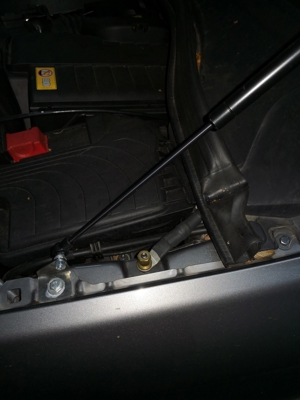 Haubenlift, Motorhaube Dämpfer Edelstahl W246 B-Klasse W245G neu Bild 2