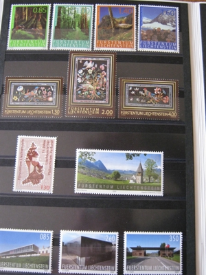 Fürstentum Liechtenstein - komplette Jahresausgabe 2009 - postfrisch Bild 5