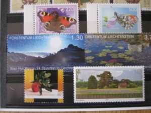 FÜRSTENTUM Liechtenstein - komplette Jahresausgabe 2011 - postfrisch mit schönen BLOCKAUSGABEN Bild 2
